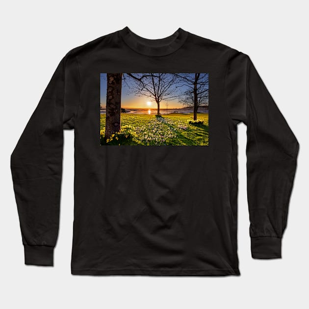 Mumbles from West Cross, Swansea Long Sleeve T-Shirt by dasantillo